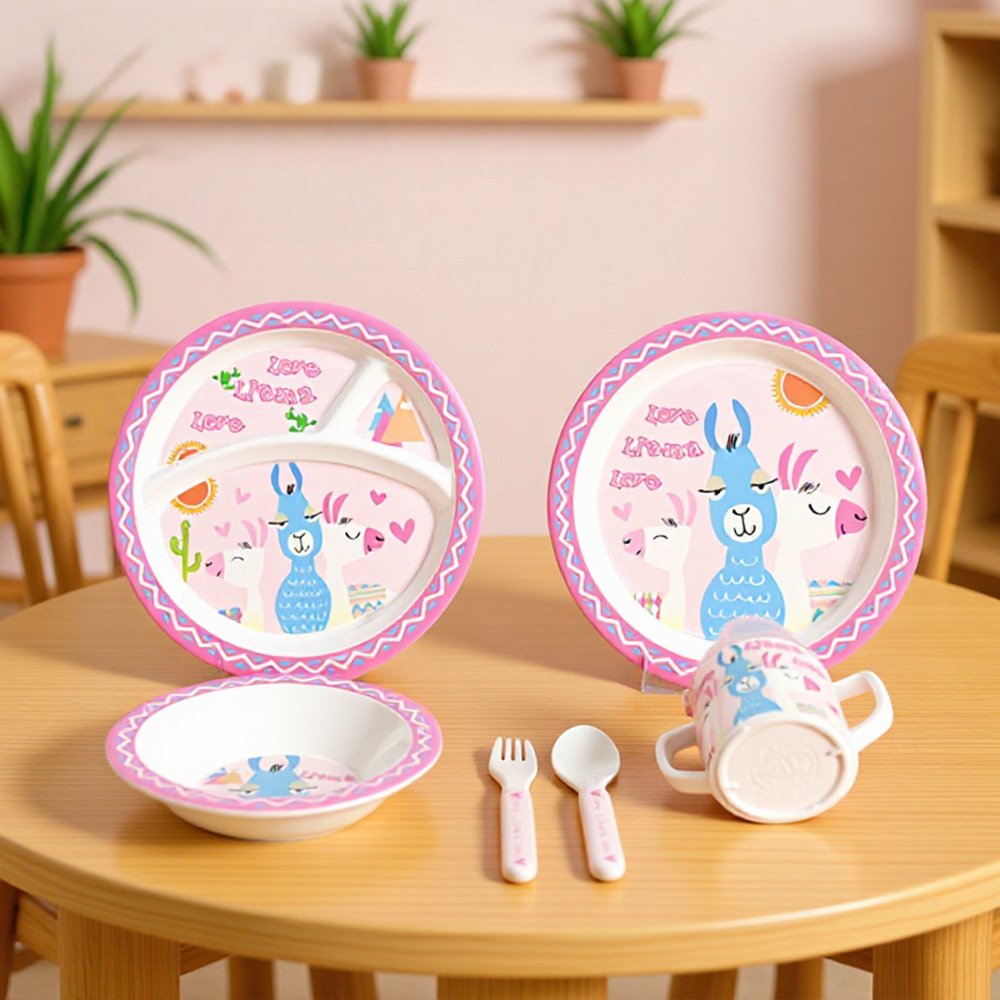 Melamine Kids Feeding Set